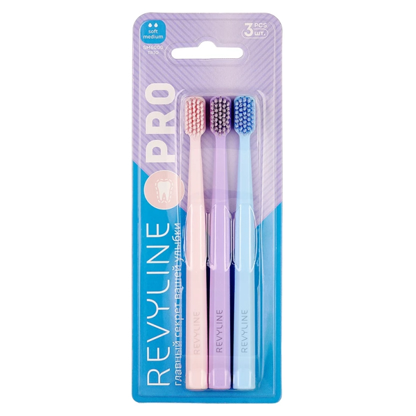 Набор зубных щеток Revyline SM6000 PRO Trio - купить на сайте Revyline