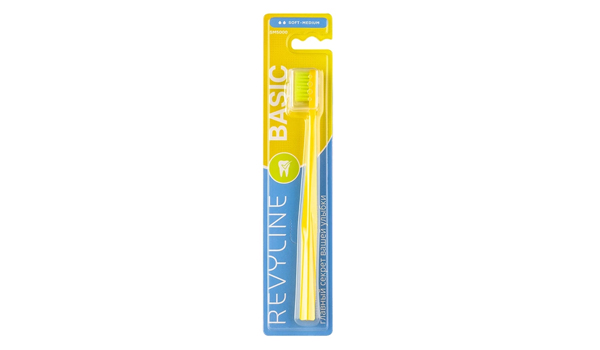 Зубная щетка Revyline SM5000 Basic, желто-салатовая